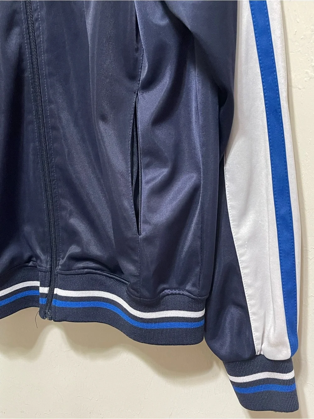 ITALIA Desierto Track Jacket Zip Up Soccer Futbol Crest Logo 90s Y2K Men XXL